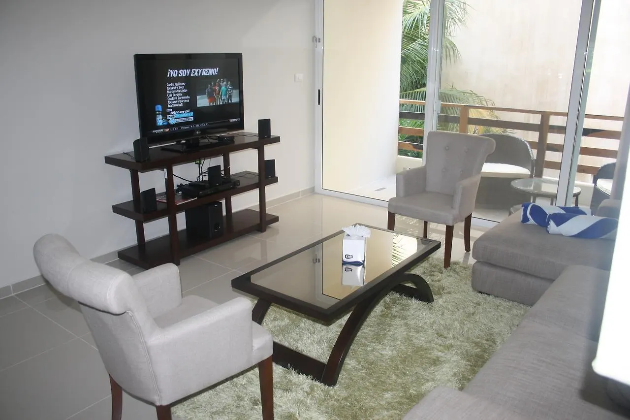 아파트 Condo Sabbia B202 By Rentalos 신데 델 카르멘